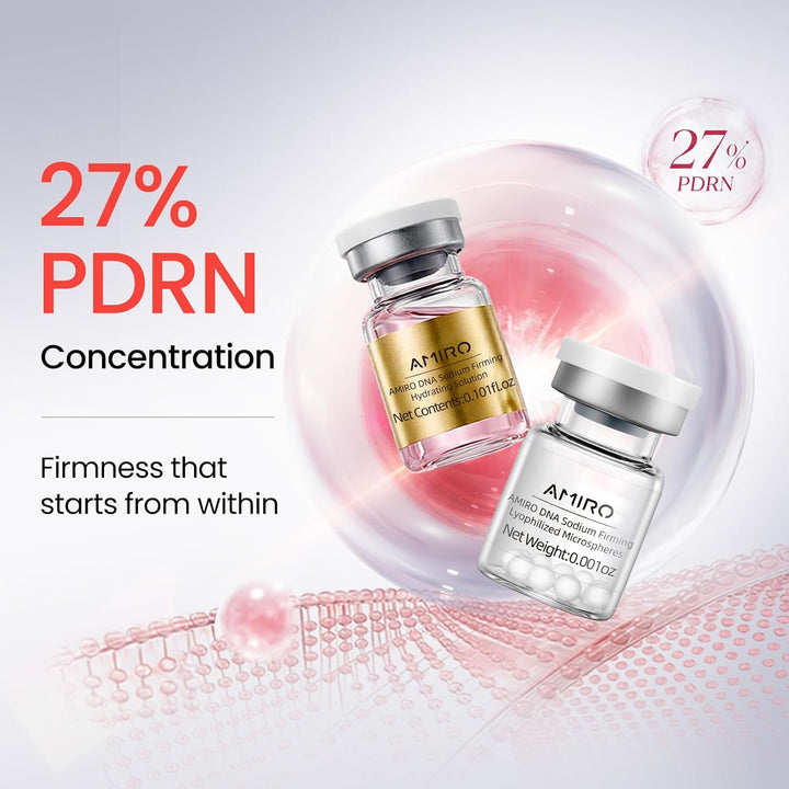 AMIRO Sistema de microinfusión PDRN para cara, sello de 0.002 in co...