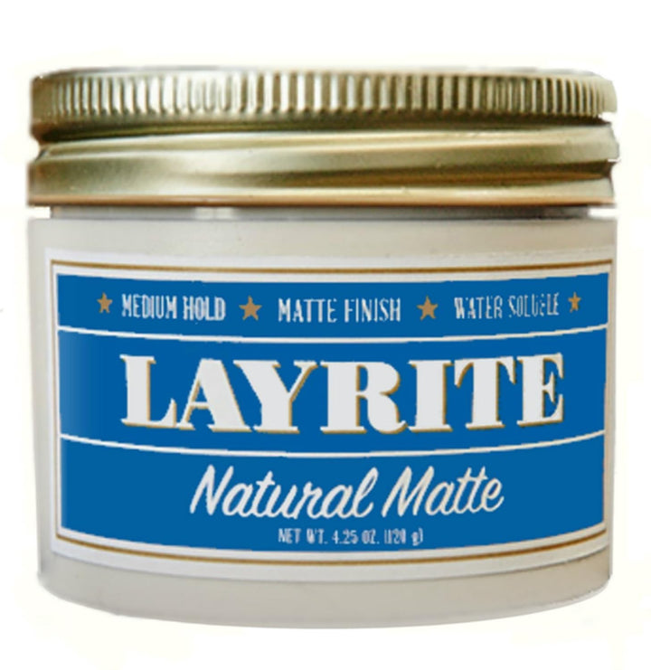 Layrite Crema mate natural, básica, blanca, soda de crema suave, 4....