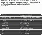 GODBPNYMU Disco duro externo portátil de 500 GB