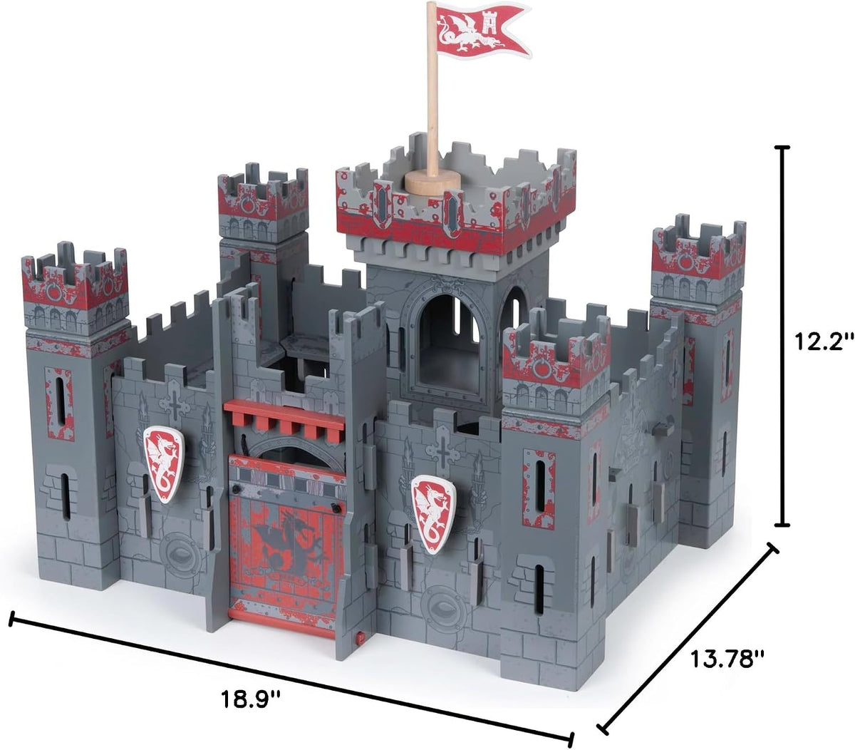 Papo Fantasy Castle Scenery Toy - Colección medieval, niños a partir de 3
