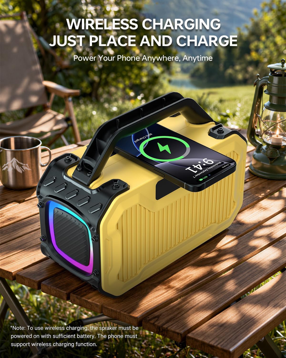 Energizer Altavoces Bluetooth al aire libre, altavoz inalámbrico portátil