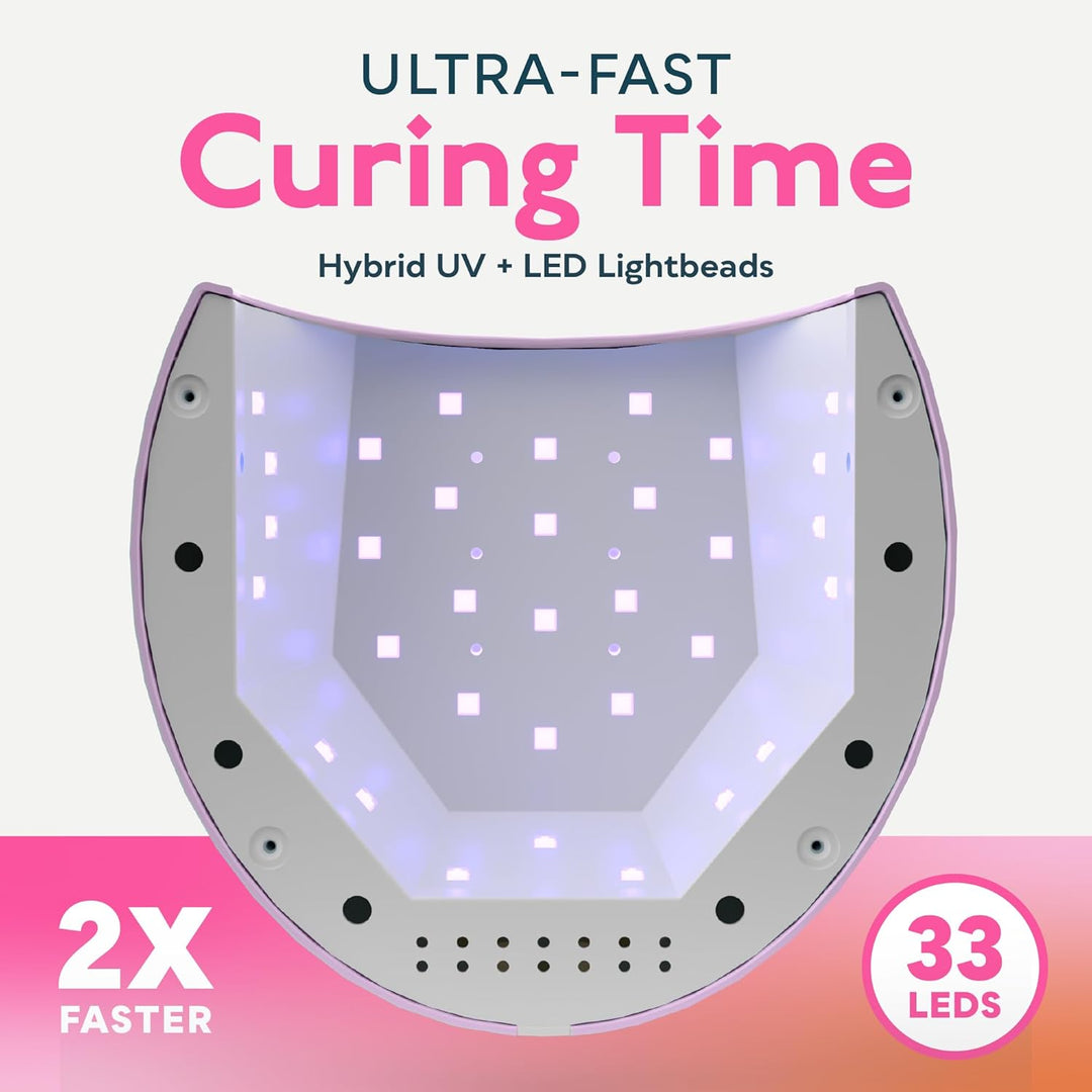 SUNUV Luz LED UV para uñas, secador de uñas para esmalte de gel con...