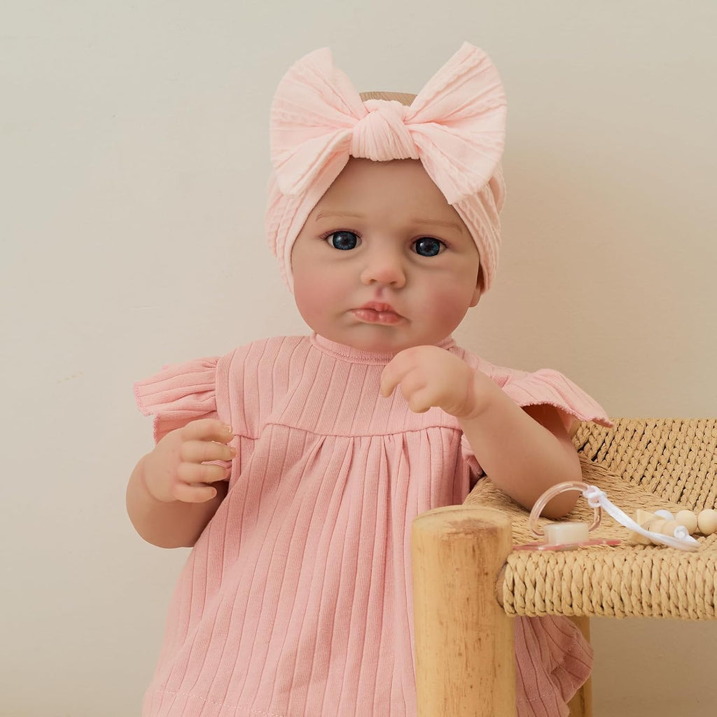 FOCKOF Muñecas realistas de bebé Reborn de 18 pulgadas, muñeca de b...