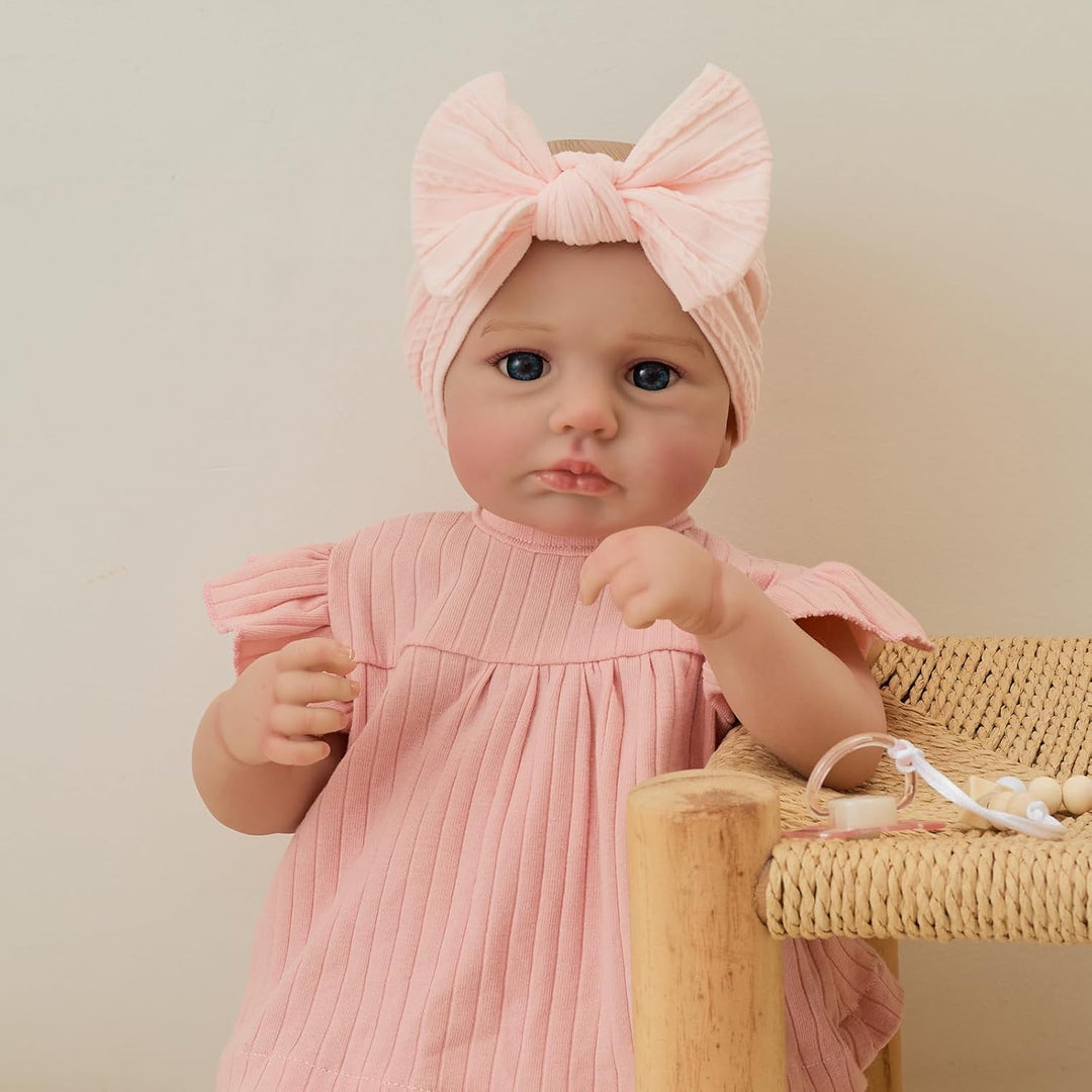 FOCKOF Muñecas realistas de bebé Reborn de 18 pulgadas, muñeca de b...