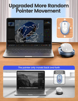 Vaydeer Movedor de Mouse Indetectable, Dispositivo Jiggler de Mouse...