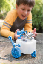4M Robot Green Science Rover - Kit de construcción STEM híbrido de batería