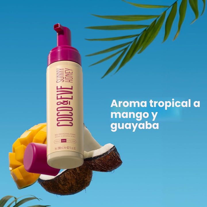 Coco &amp; Eve Sunny Honey Bali Bronzing Self Tanner Mousse - Loció...