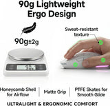 TMKB - Mouse inalámbrico para juegos, sensor óptico de 24000 DPI, b...