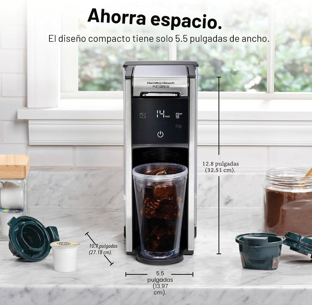 Hamilton Beach FlexBrew Advanced 4-en-1 Single Serve Coffee Maker