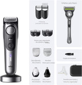 Braun Cortadora eléctrica de barba todo en uno Series 9 PRO para ho...