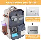 Mochila Taygeer para mujeres, mochila universitaria, 15,6 pulgadas