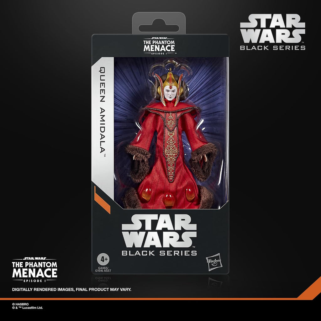 Star Wars Black Series Figura de acción de la Reina Amidala