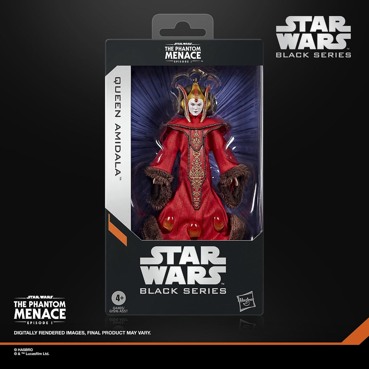 Star Wars Black Series Figura de acción de la Reina Amidala