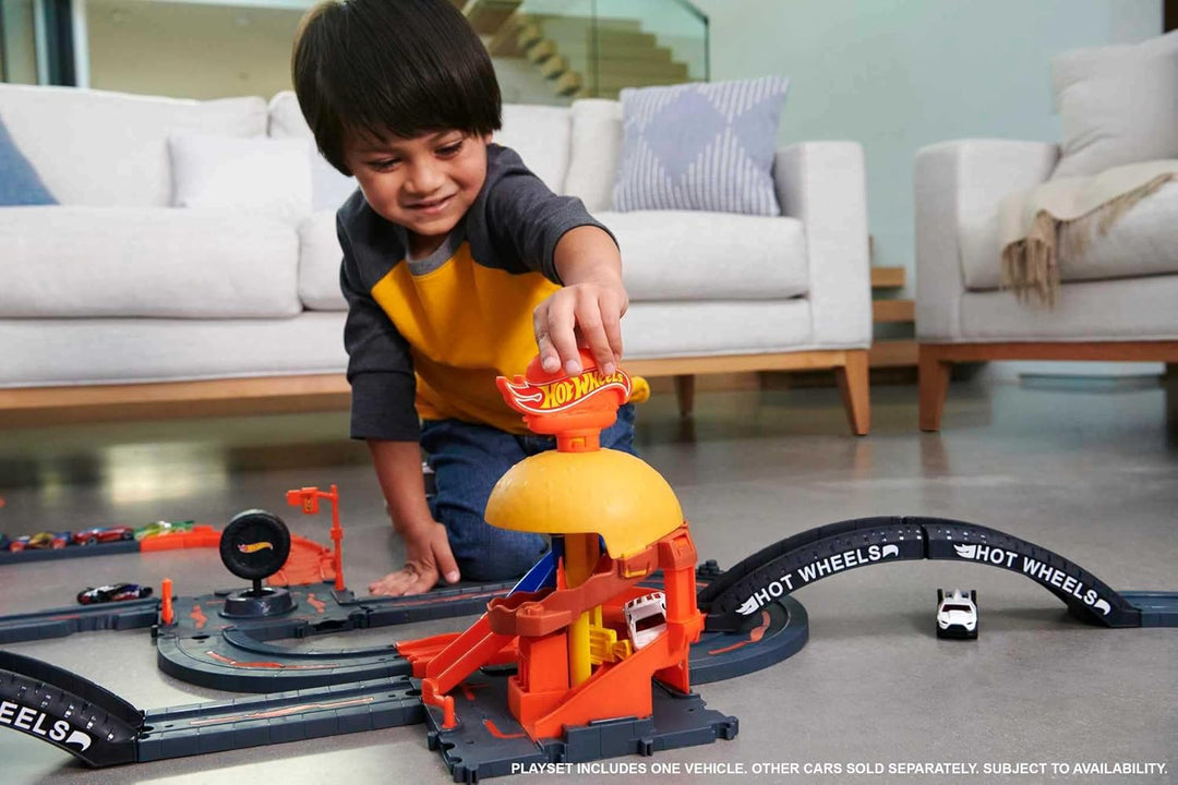 Hot Wheels City Burger Drive-Thru Playset con 1 vehículo