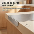 Tabla de cortar de acero inoxidable, 19.7 pulgadas de largo x 15.7 pulgadas