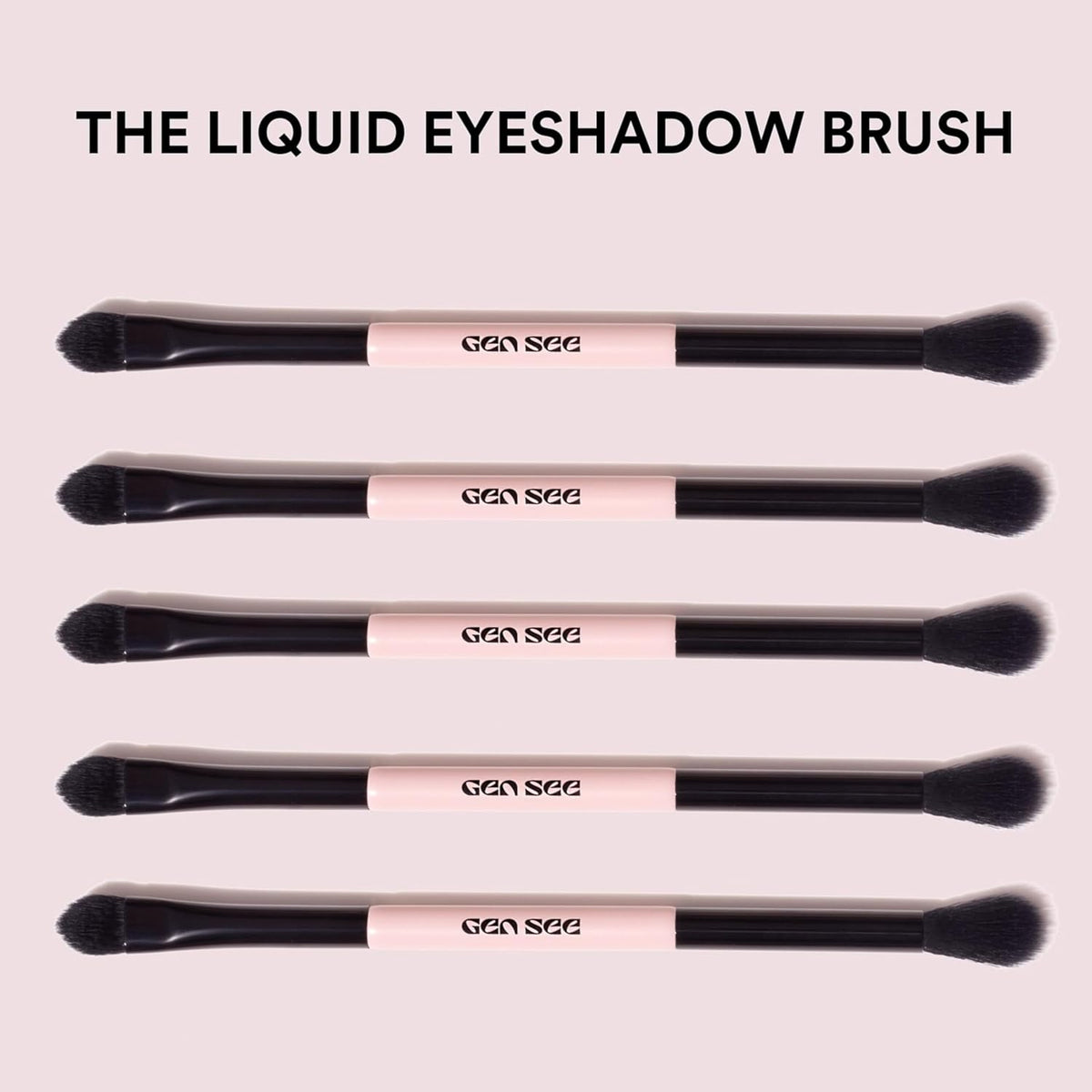 Gen See Eye Makeup Bundle \u2013 Linen Matte Liquid Eyeshadow, Dual...