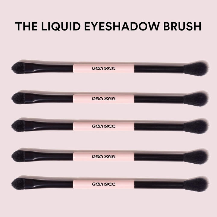 Gen See Eye Makeup Bundle \u2013 Linen Matte Liquid Eyeshadow, Dual...