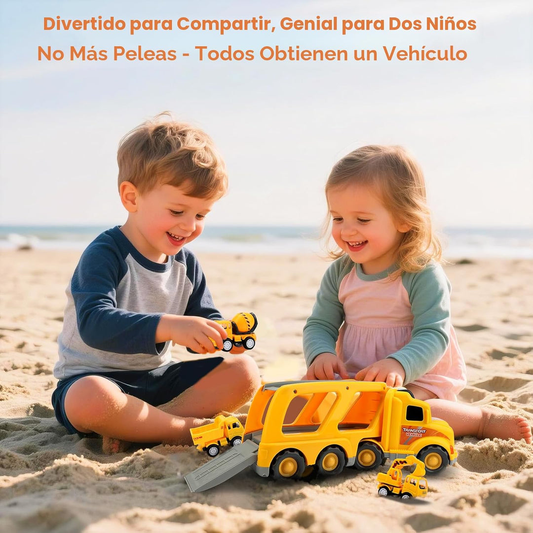 Nicmore Camión de Construcción para Niños Pequeños: Juguetes para N...