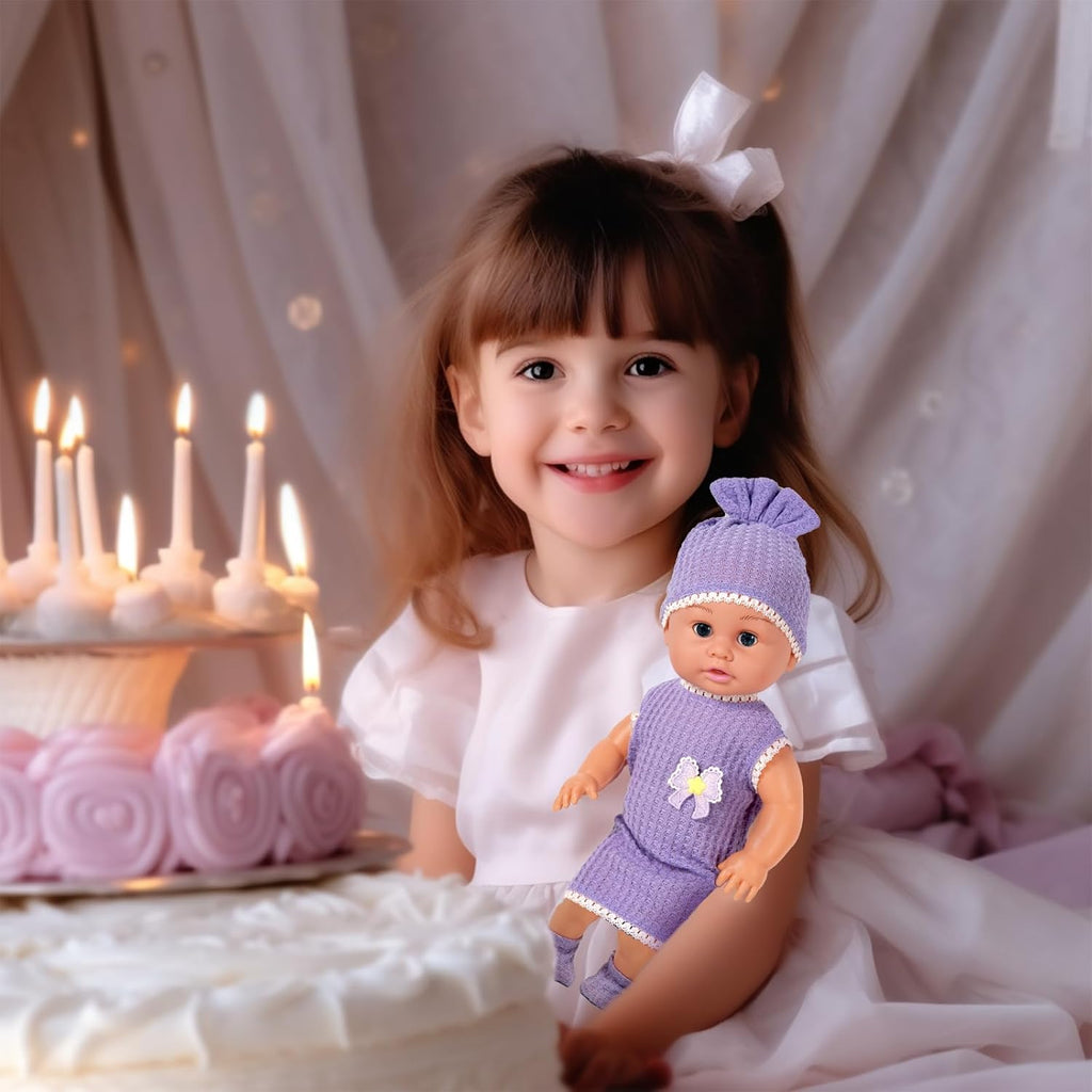 7 juegos de ropa para muñeca bebé, ropa de muñeca Reborn