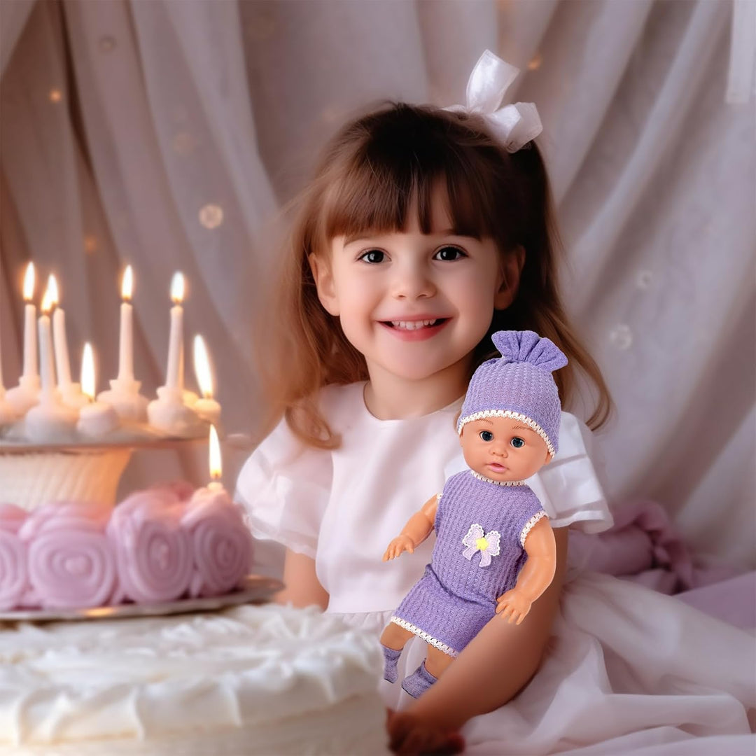 7 juegos de ropa para muñeca bebé, ropa de muñeca Reborn de 14 a 18...