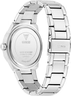 GUESS Reloj analógico plateado