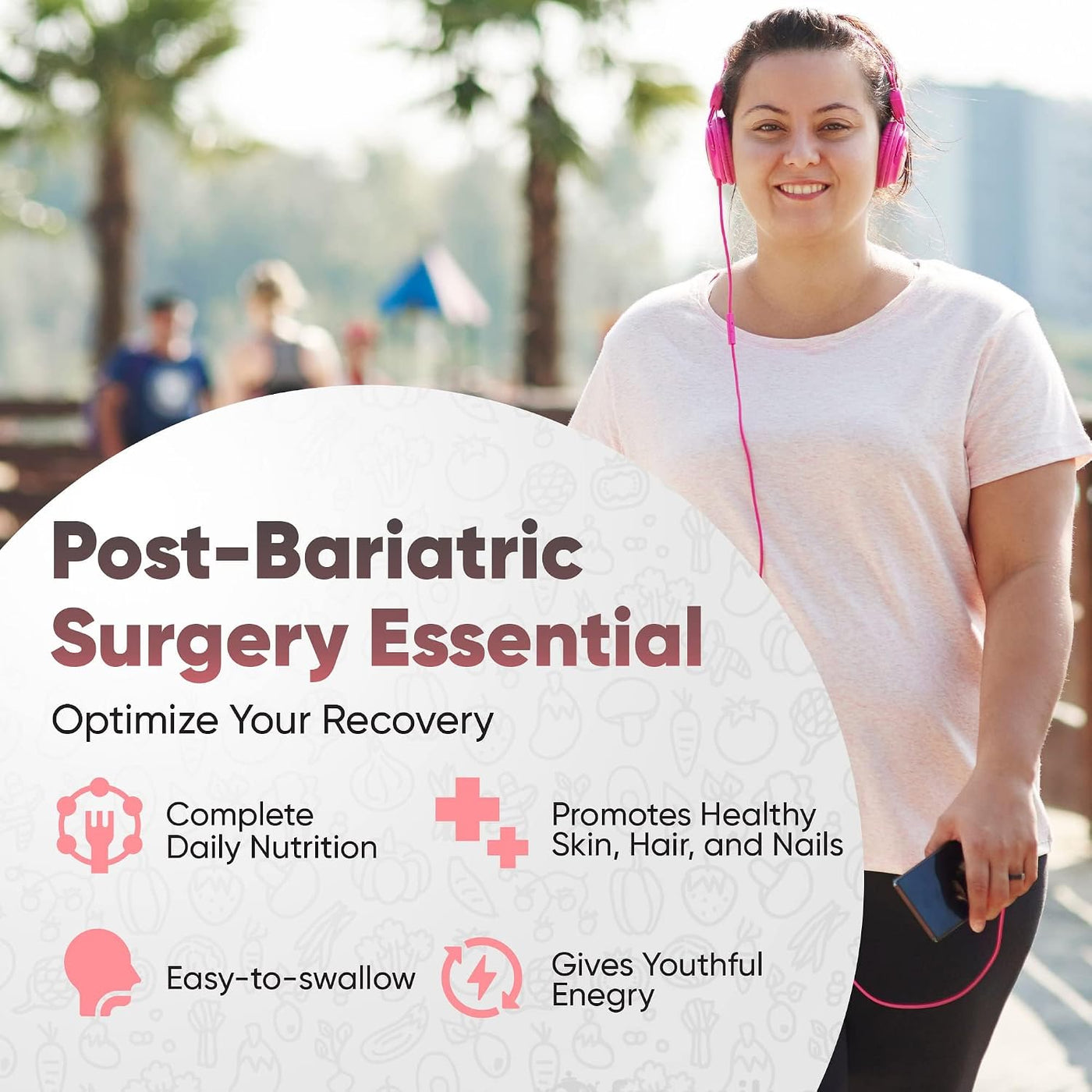 Kaitamin Multivitamínico Bariátrico con Hierro - Cápsula Fácil de T...