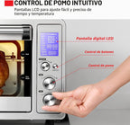 TOSHIBA Horno tostador de convección 10 en 1, horno de encimera de 6