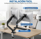 GRIFEMA Soporte de monitor de resorte de gas para 13-32 ″, brazo de monitor