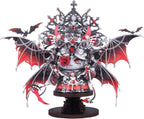 MU Rompecabezas de metal 3D para adultos, magnético, intercambiable, cabeza de gato, vampiro, reina oscura, gatito con 2 bases, rompecabezas espeluznante de metal, kits de construcción, juegos de bricolaje, amantes de los gatos, regalos coleccionables