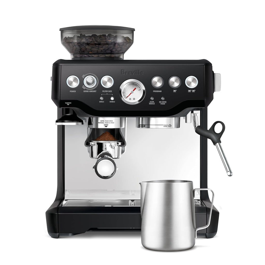 Breville BES870BTR Barista Express - Máquina de café expreso, trufa negra