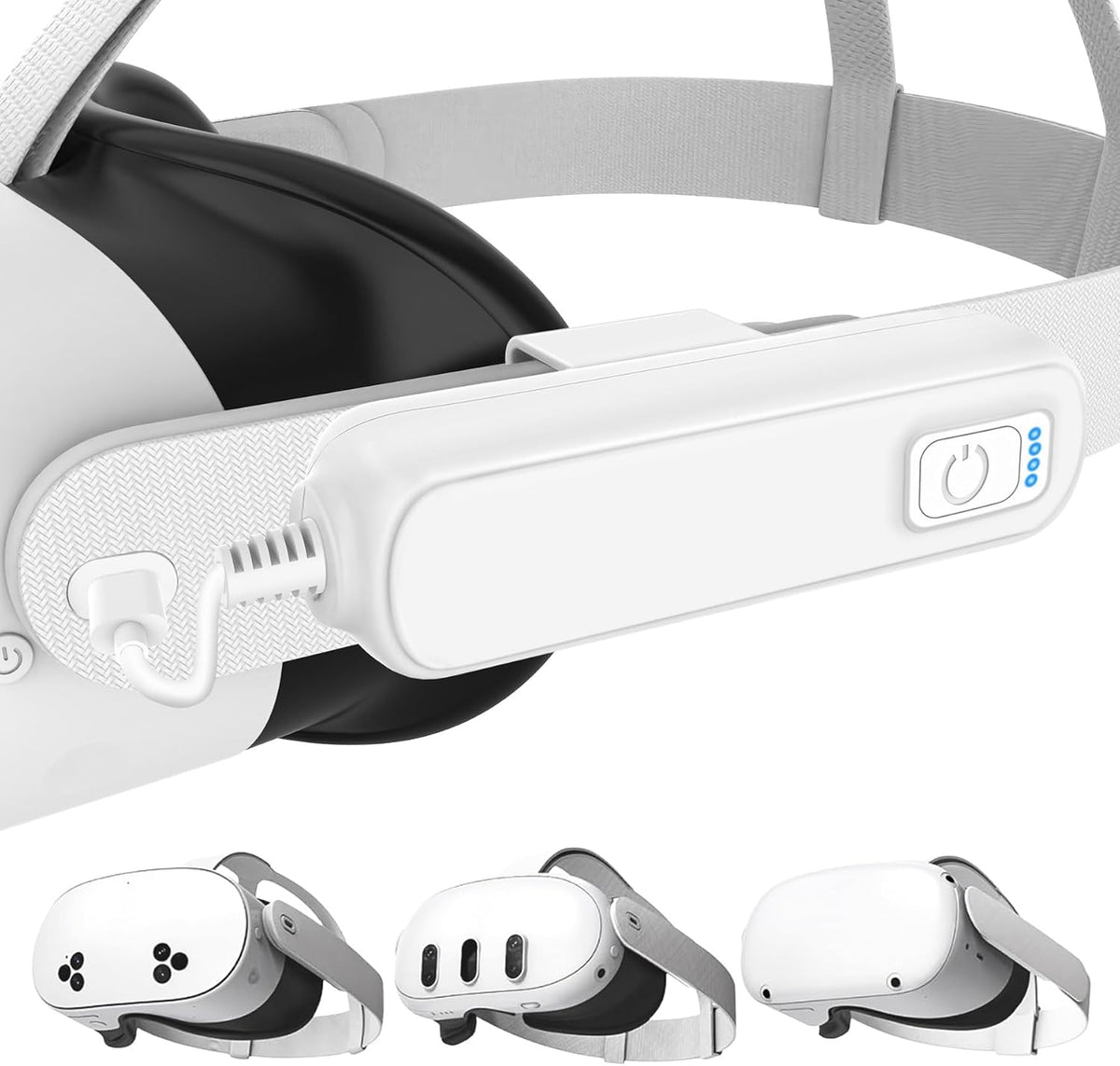 Paquete de batería MS.CLEO para Meta\/Oculus Quest 3s\/3\/2, Power...