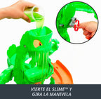 Hot Wheels Monster Trucks Mutant Monster Takedown Playset