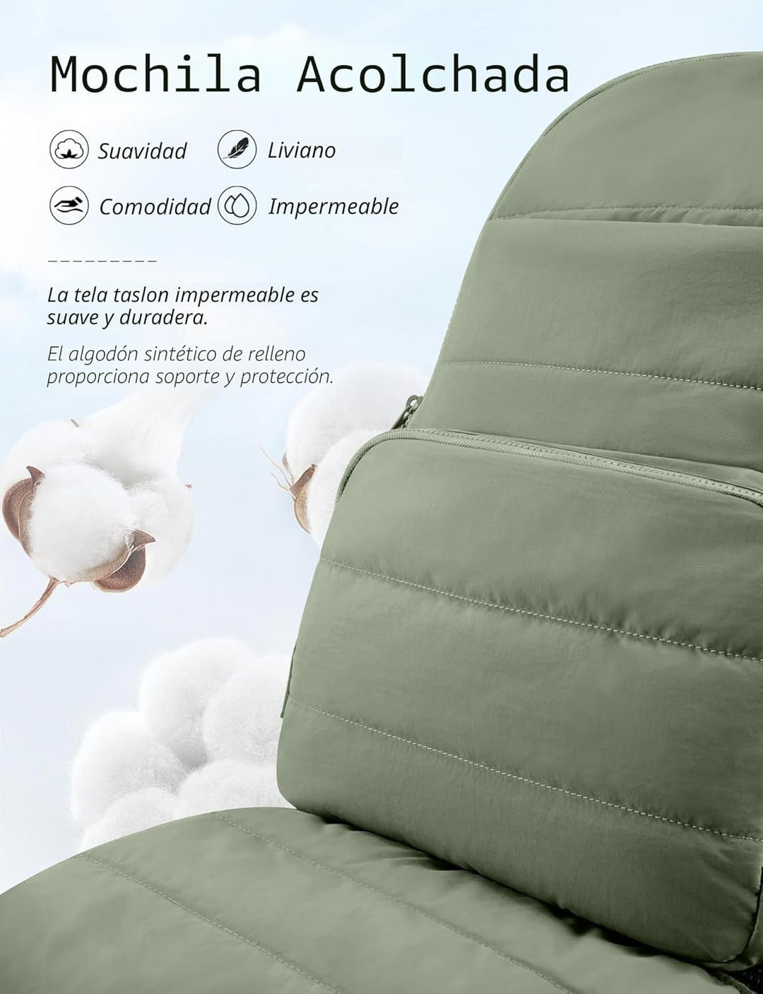 Uselike Mochila de viaje para mujeres, mochila para laptop de 40 cm...