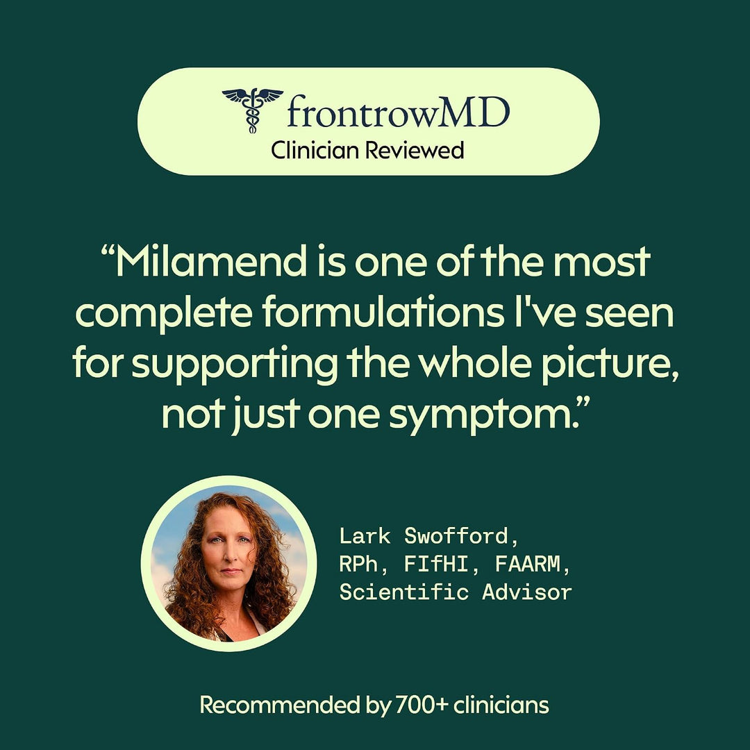 Milamend Equilibrio Hormonal para Mujeres 40:1 Myo-Inositol D-Chiro...