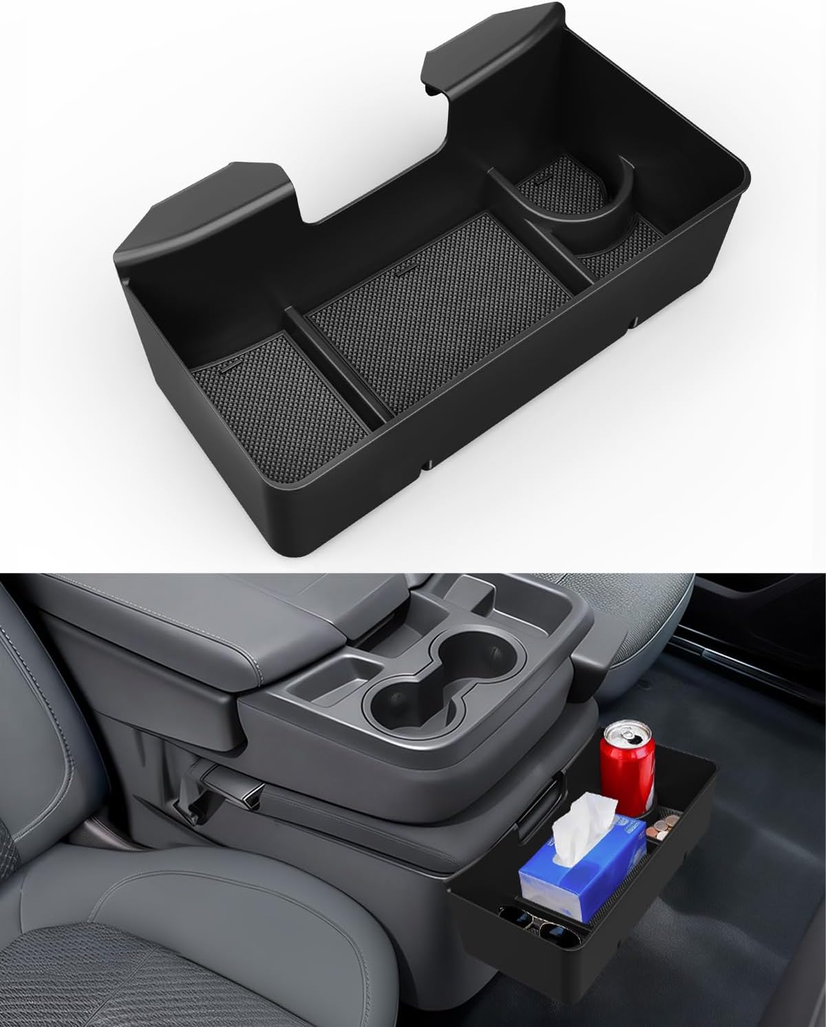 Caja organizadora colgante de consola central para Chevy Silverado 1500