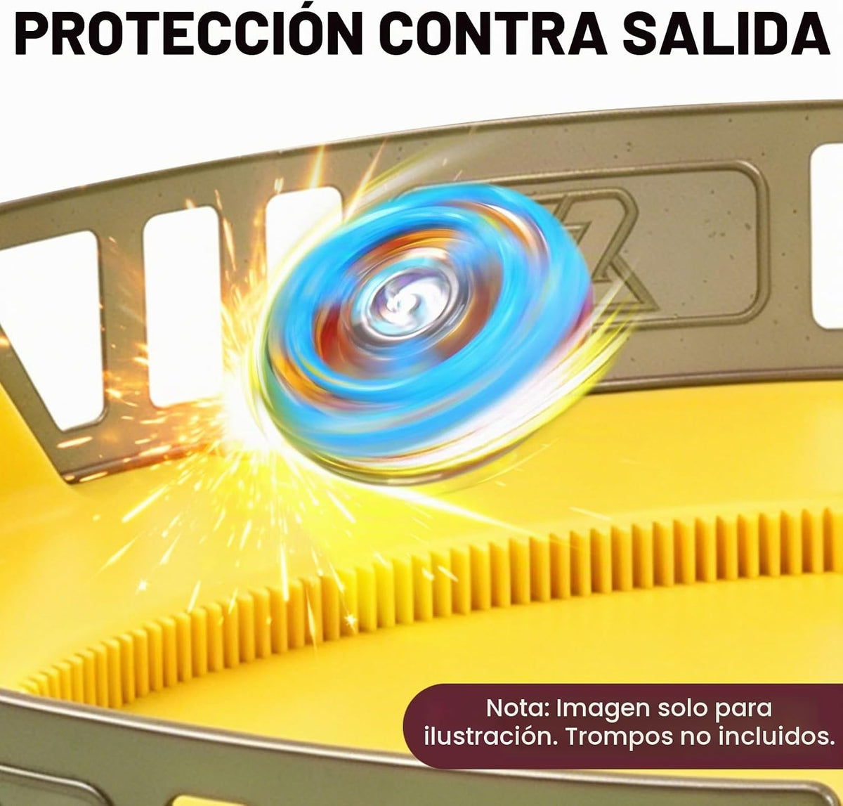X Battling Stadium solamente, X Acceleration Rail Spinning Tops