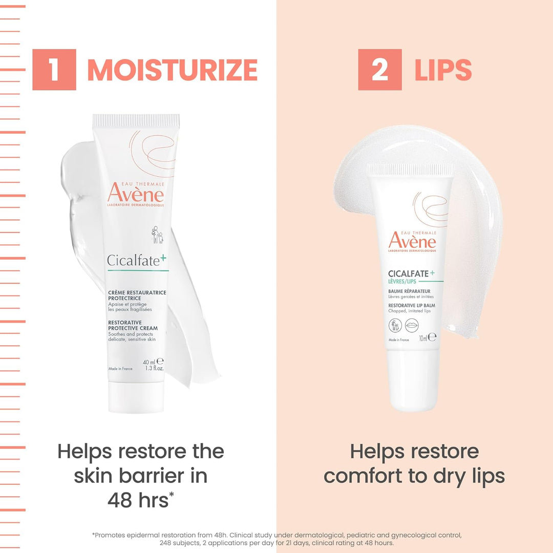 Avène Cicalfate+ Restorative Protective Cream, Face Moisturizer, fa...