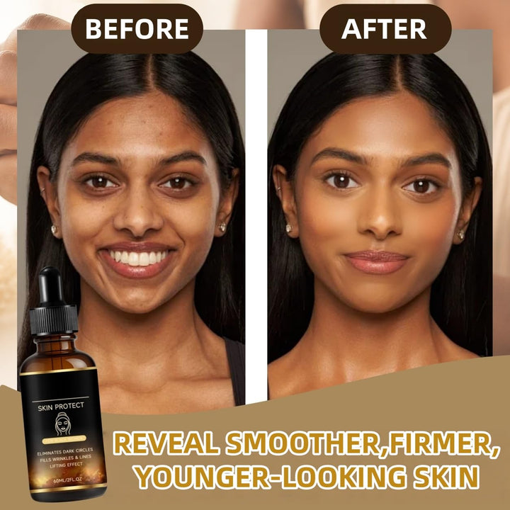 Suero Walker Skin Protect para mujeres negras\u2013Antiarrugas natu...