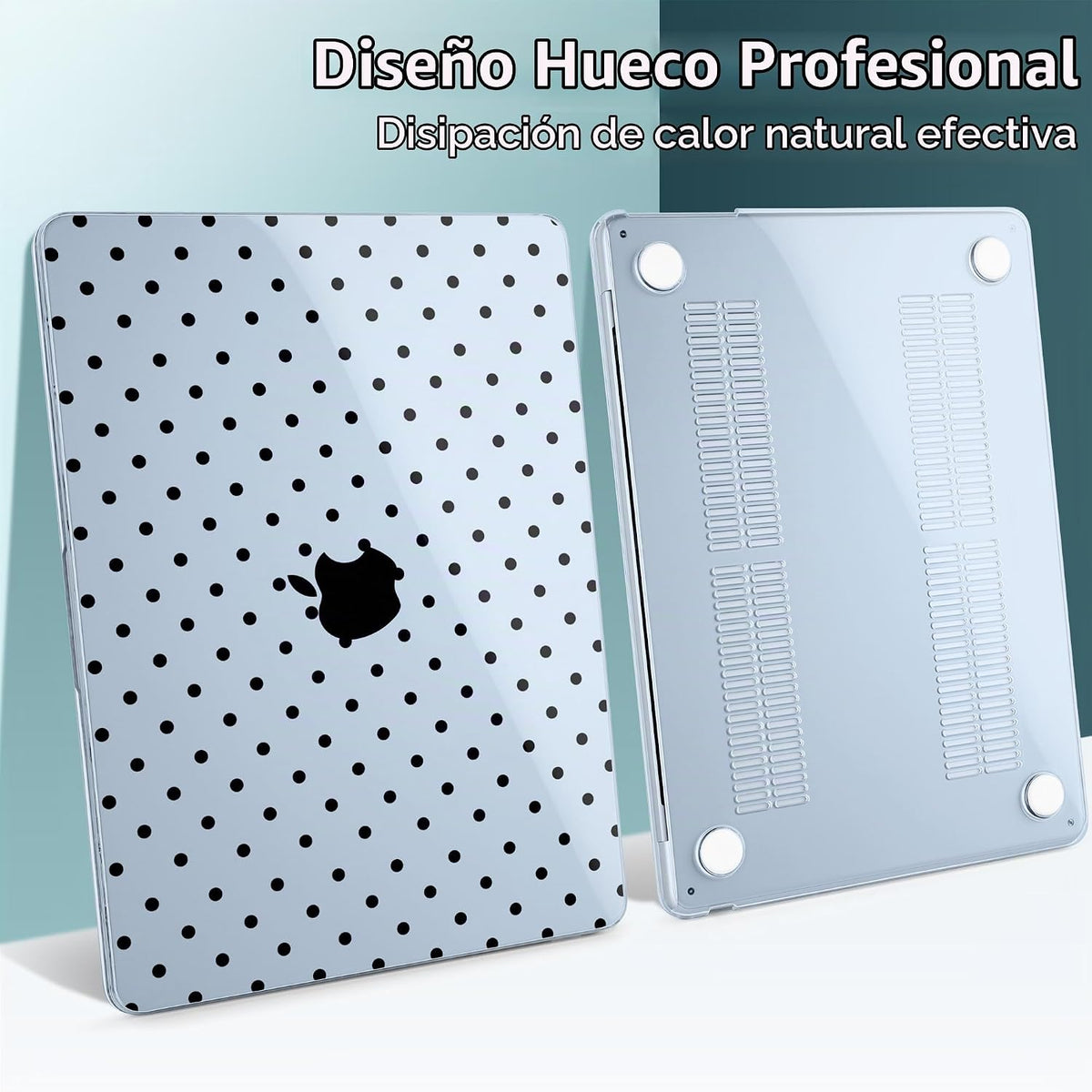 DONGKE Funda para MacBook Air de 13 pulgadas (13.6 pulgadas), chip...