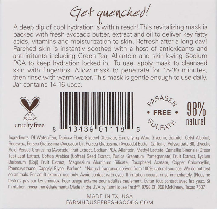 FarmHouse Fresh Máscara 3 2 Fl Oz