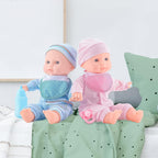 SMILESSKIDDO Twin Baby Dolls - 12 inch Two Soft Body Baby Doll Set