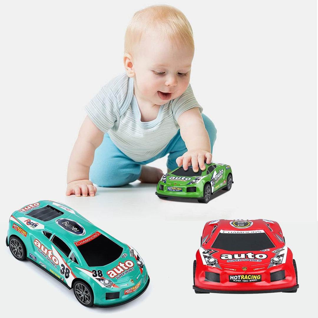 Juego de juguetes de coche de fricción de 7 pulgadas