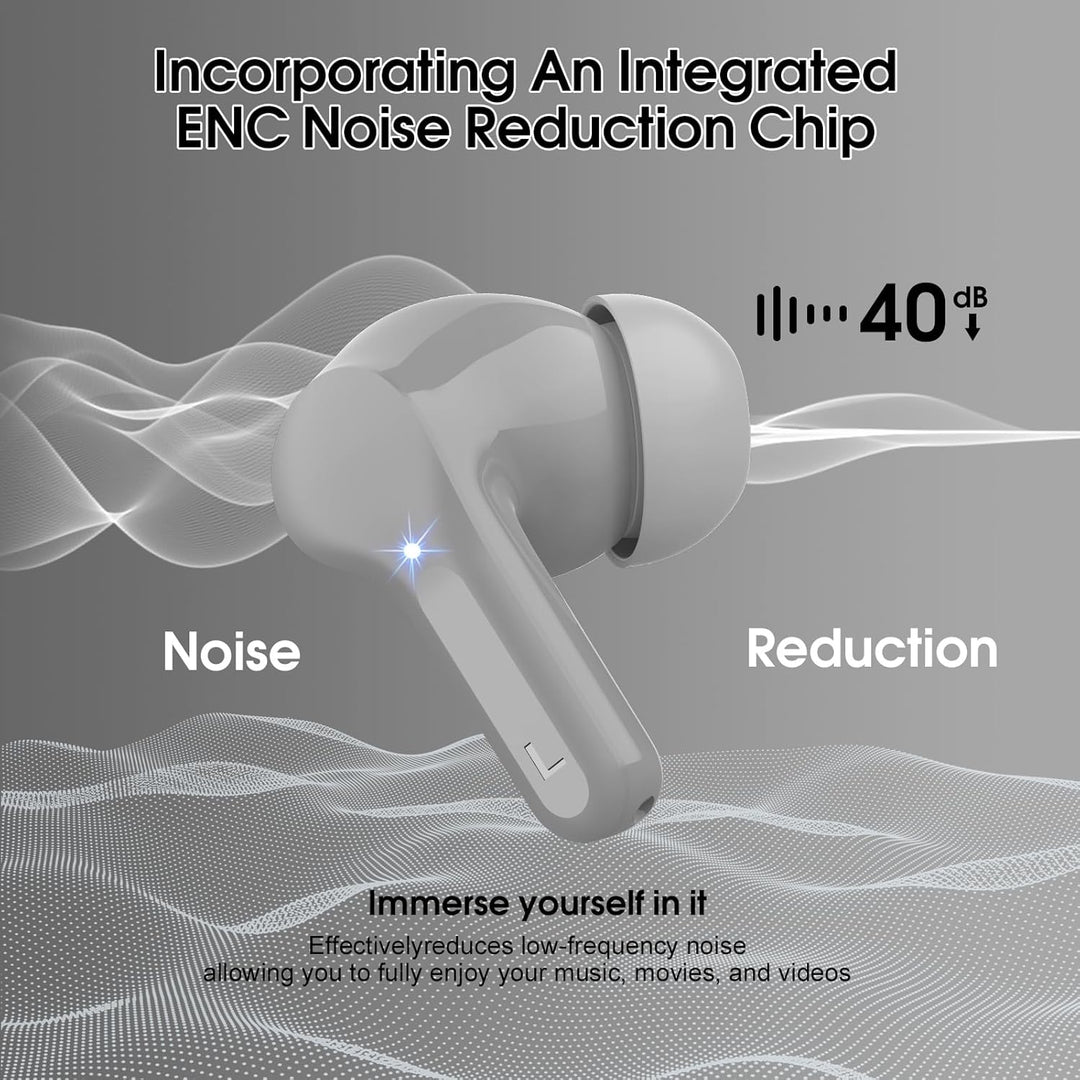 Auriculares inalámbricos, Auriculares Bluetooth 5.4 HiFi Estéreo, A...