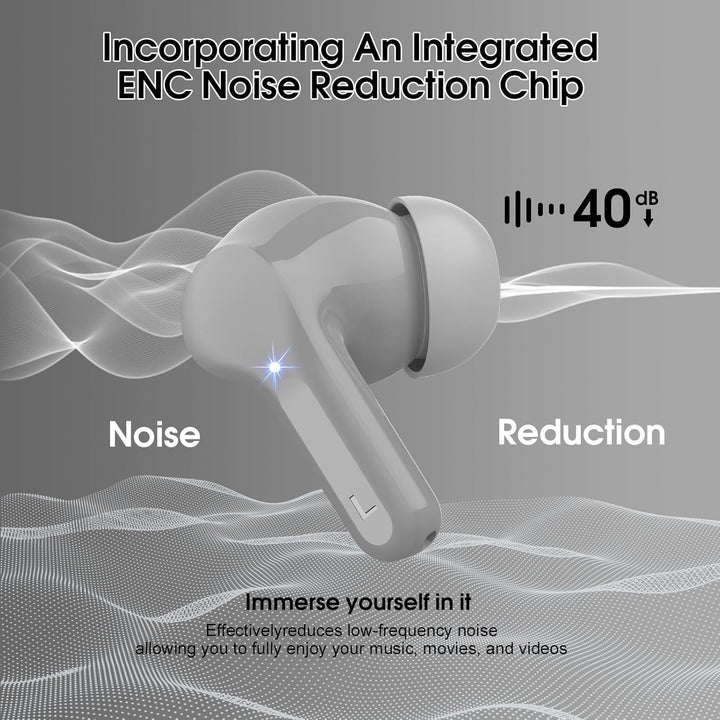 Auriculares inalámbricos, Auriculares Bluetooth 5.4 HiFi Estéreo, A...