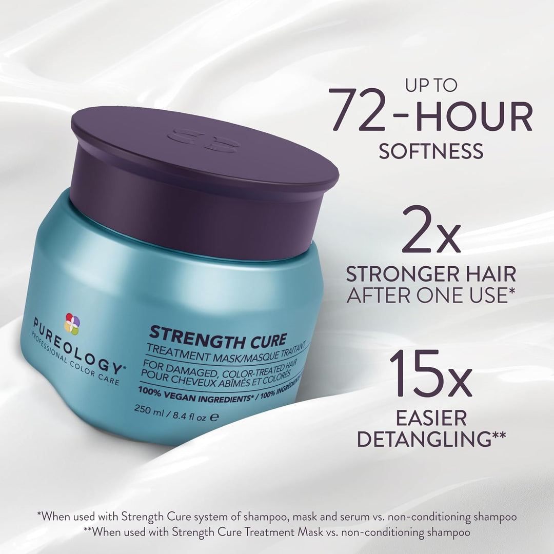Pureology Mascarilla de tratamiento capilar Strength Cure - Reparac...