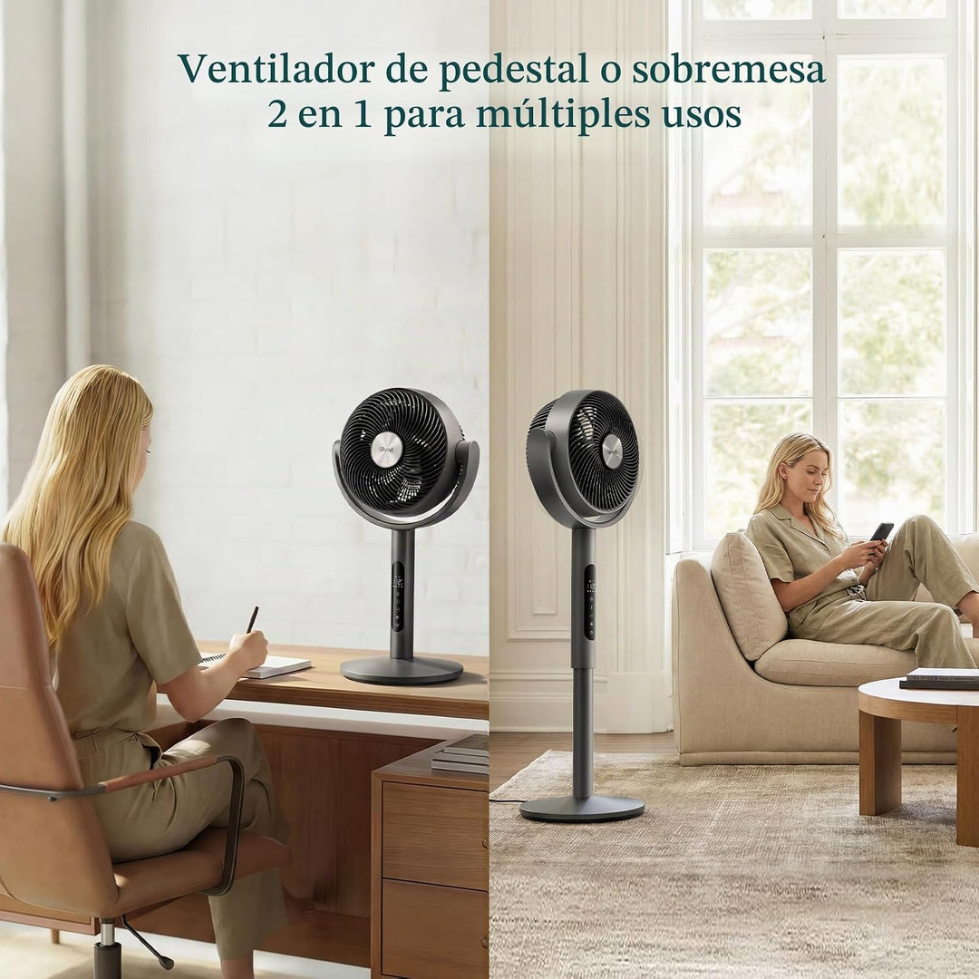 Levoit - Ventilador inteligente de pie para dormitorio, ventilador...