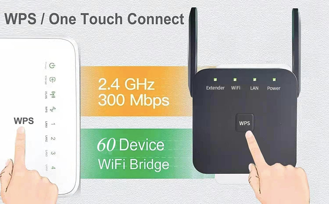 Extensor WiFi más rápido repetidor WiFi amplificador WiFi