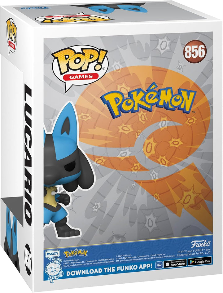 Funko Pop! Games: Pokemon - Lucario - Figura de vinilo coleccionabl...
