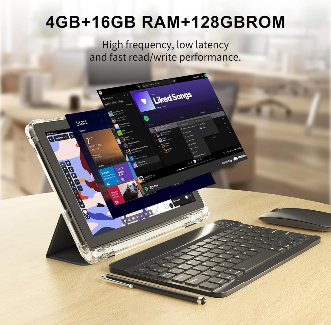 Tableta Android 16 Tabletas de 10 pulgadas, 20GB RAM 128GB ROM 2TB...