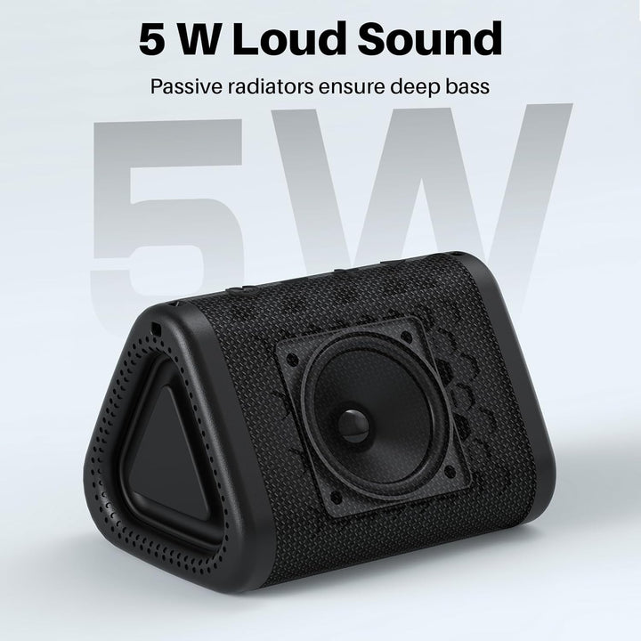 Bobtot Altavoz Bluetooth Portátil Inalámbrico, Altavoz de Ducha Peq...